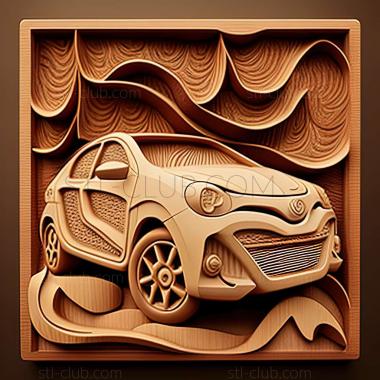 3D мадэль Toyota Yaris (STL)